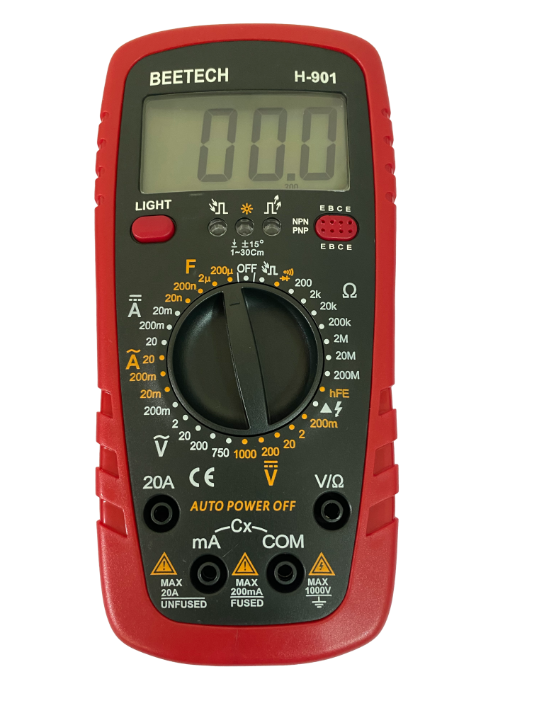 BEETECH H-901 3 1/2 1000V / 750V AC 20A AC/DC DIGITAL MULTIMETER ...