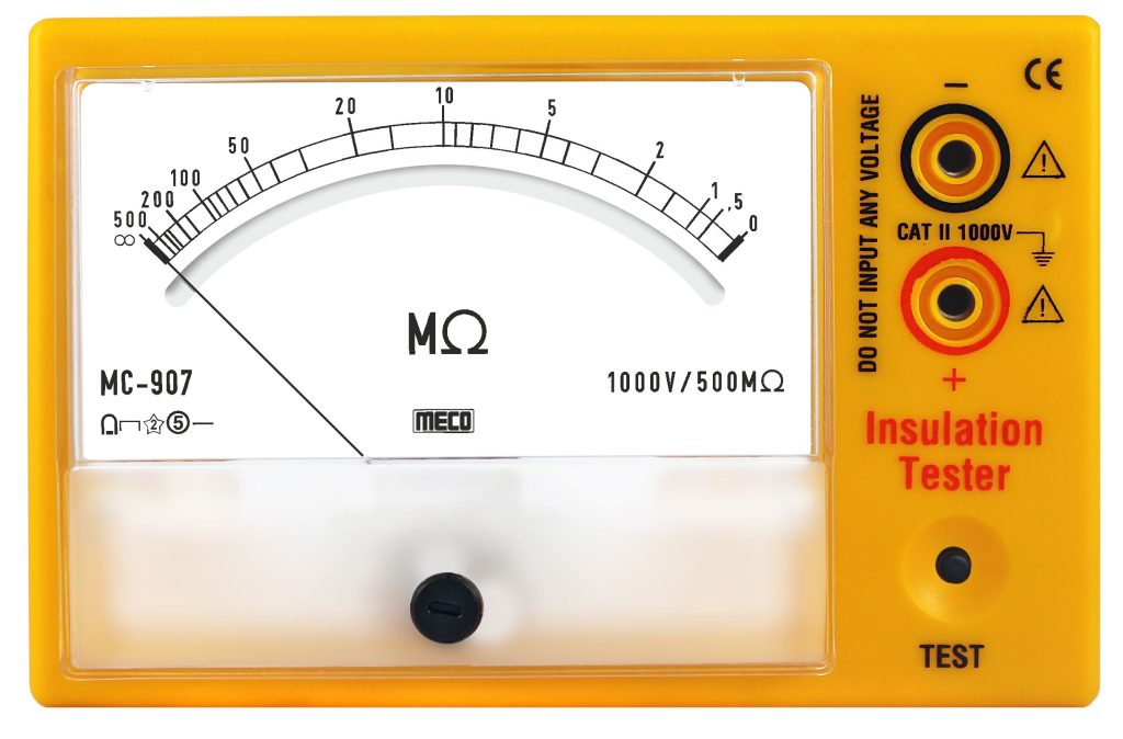 MECO MC 901 ANALOG INSULATION TESTER