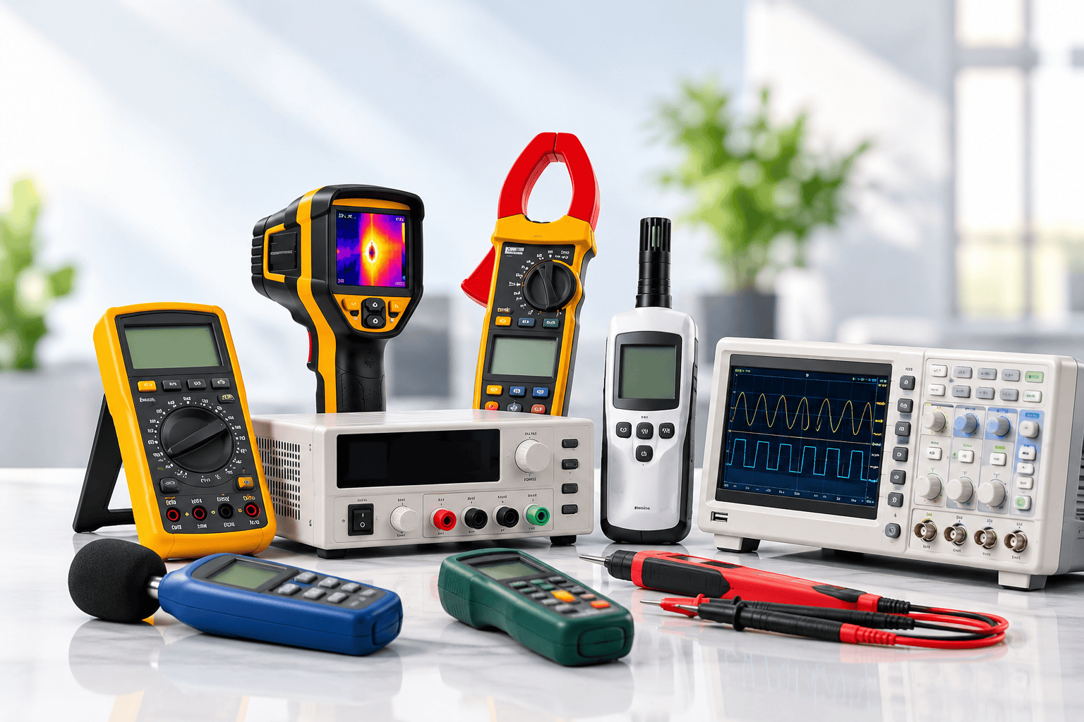 Professional testing and measurement instruments